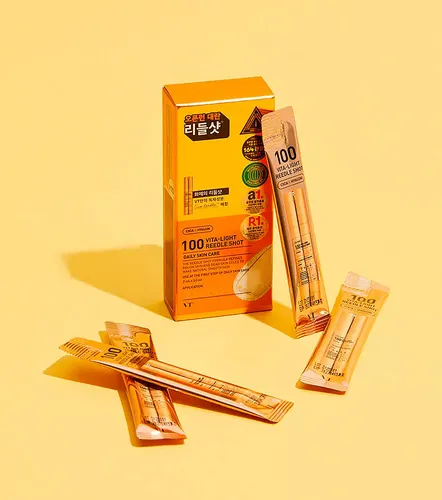 Vt Vita-light Reedle Shot 100 2ml X10mini Serum Facial