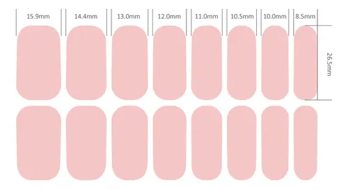 Alp 5 X 16 Pegatinas Para Esmalte De Uñas, Láminas Para Cov