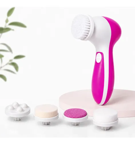 Cepillo Facial Limpieza Profunda 5 En1 Masajeador Exfoliante