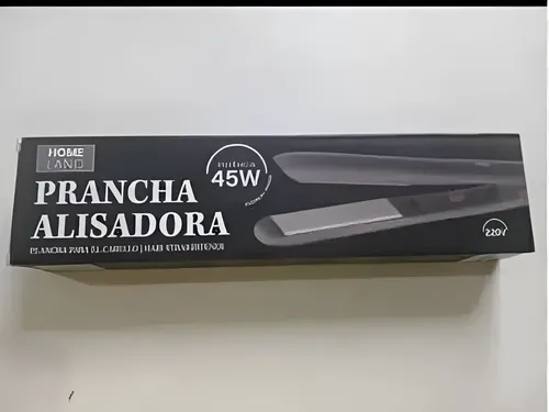 Plancha De Pelo Alisadora Home Land 45w 220v Profesional