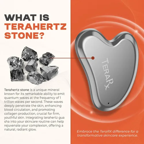 Herramienta Facial Gua Sha Terarx Terahertz Stone Para El Ed