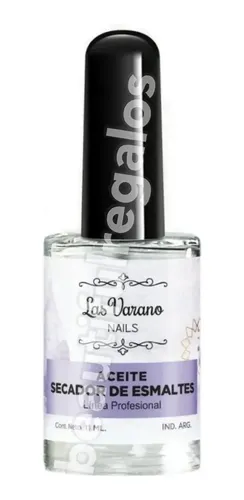 Aceite Secador De Esmaltes Tradicional Uñas Las Varano 11ml