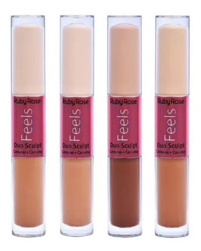 Corrector Y Contorno Feels Duo Sculpt Ruby Rose Original