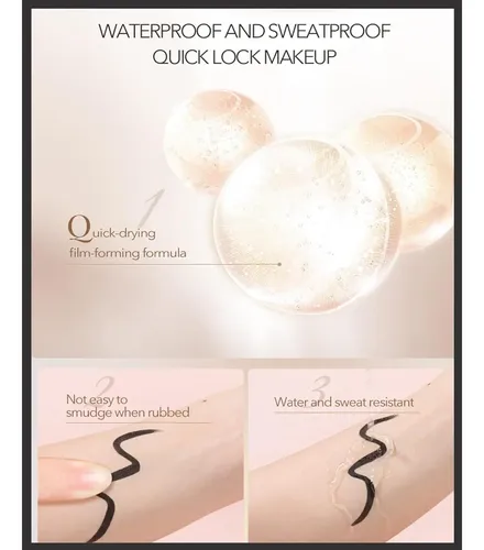 Lápiz Delineador De Ojos Gel Negro Mate Lysdefeu 1 Pcs
