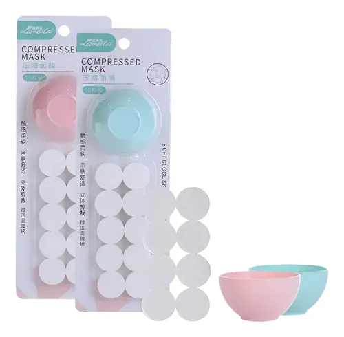 Pack de 10 Mascarillas Faciales Hidratantes Desechables para Todo Tipo de Piel