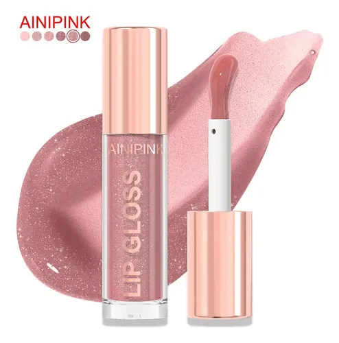 Brillo Labial Ainipink Resistente Al Agua Y Al Sudor