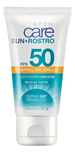 Protector Solar Facial Avon Care Sun Fps 50 Toque Seco