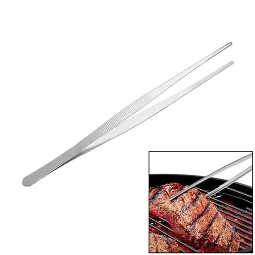 Pinzas De Acero Para Churrascos, Pinzas Con Clip, Buffet Y B