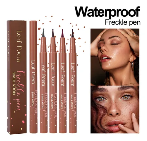 Kit 4 Lápiz Pecas Realista Impermeable Duradero