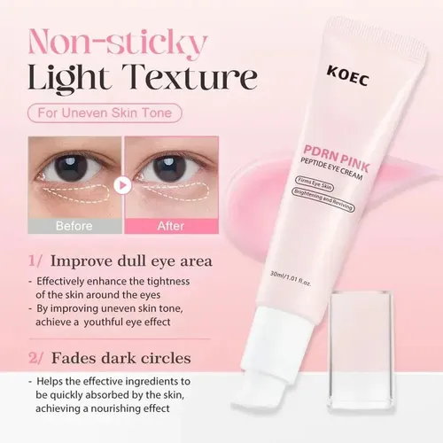Crema Contorno Ojos Koec Pdrn Pink Peptide 30ml Antiarrugas Todo Tipo De Piel Día/noche