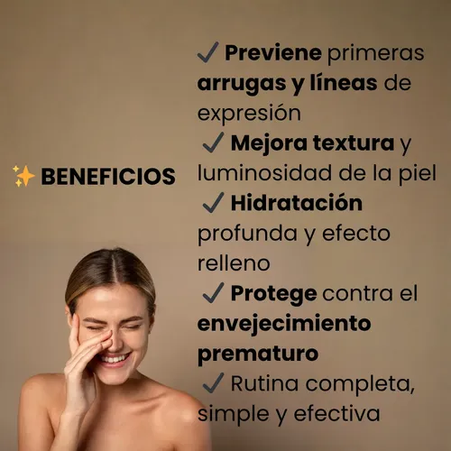 Rutina Facial +30 Años Primer Antiage, Prevenir Arrugas