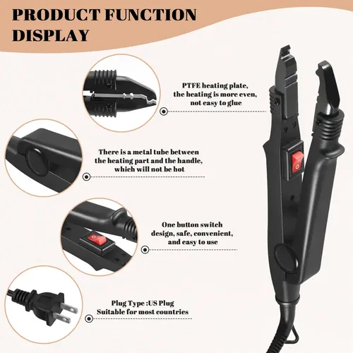 Extensiones De Cabello, Plancha Y Queratina, Herramientas De