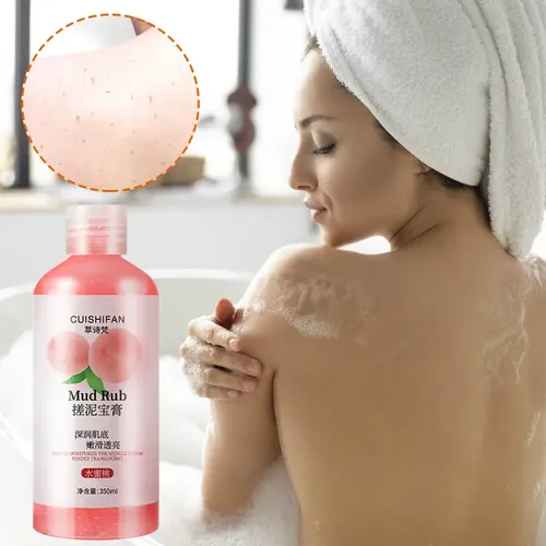 Gel Mud Rub Mud Rub Mud Rub Exfoliante Blanqueador Para La