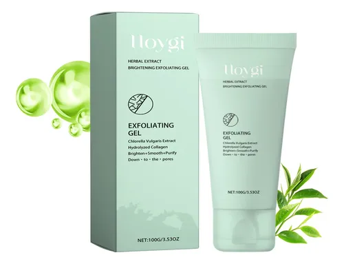 Gel Exfoliante Facial Herbal 100g, Purificador De Poros
