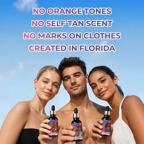 Gotas Autobronceadoras Sunstage Miami Sun Stage Para Hombre,