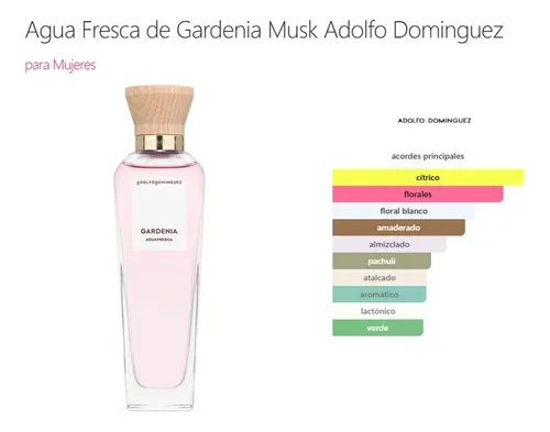 Adolfo Dominguez Agua Fresca Gardenia Edt 120ml Dama