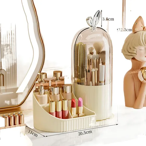 Organizador De Brochas De Maquillaje Con Cajones