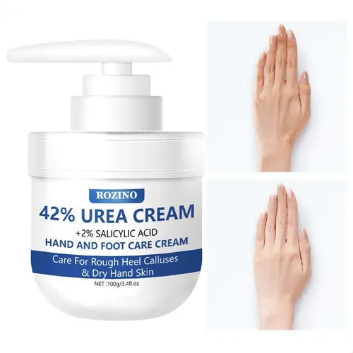 Crema Para Manos Y Pies Rozino, Exfoliante Con Ácido Sali