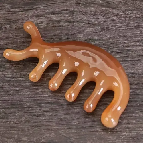 Lifting Scraper Guasha, Masaje Facial De Resina, Raspado Fac Dolphin Comb