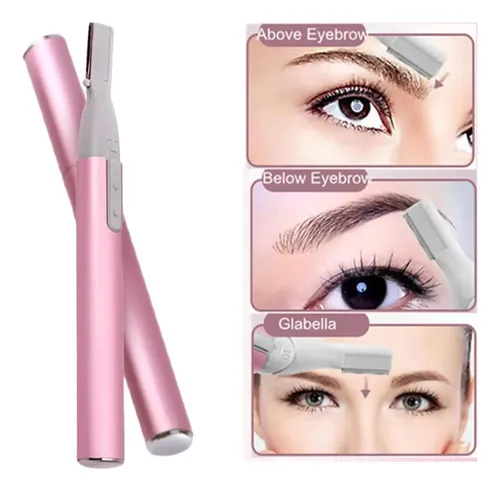 Depiladora Eléctrica Cejas Y Rostro Mujer Liviana
