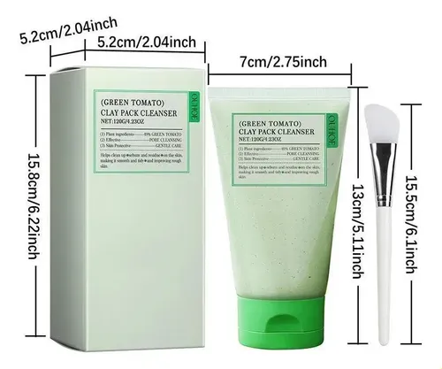 Nn Mascarilla Limpiadora Coreana Con Green Tomate Cl Clay