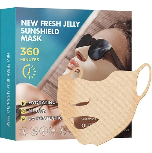 Parche Solar Facial Jelly 5 Uds Fresh – Protección Uv Para