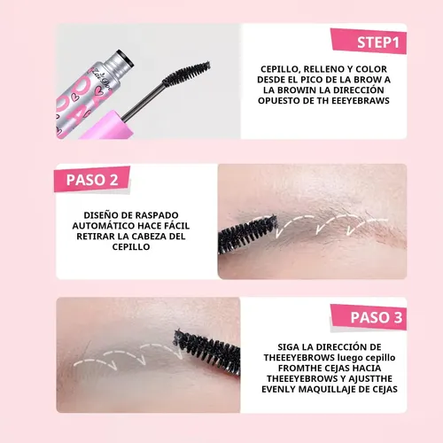 2 Packs Eyebrow Gel, Buildable, Creates Full,