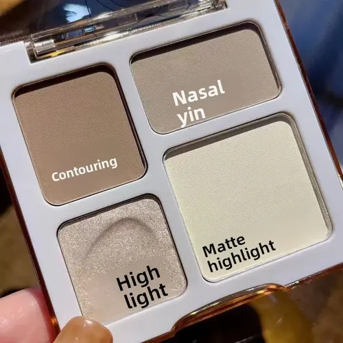 Mzpaleta De Contornos De Cuatro Colores Highlight Contour Al
