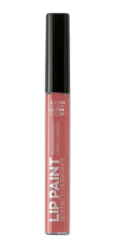 Labial Liquido Lip Paint Semimatte – Hidratante – Avon Color Candy Pink