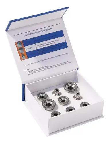 Repuesto De 9 Puntas Diamante De Dermobrasion
