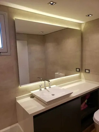 Baño Espejo Con Luz Led