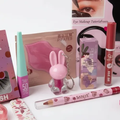 Combo Maquillaje Surtido Tonos Rosas.