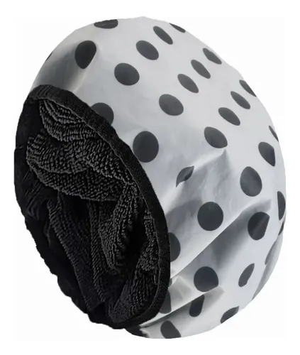 Gorro De Ducha Para Cabello Mujer, Triple Capa, Viaje