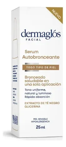 Dermaglós Serum Autobronceante Facial 25 Ml