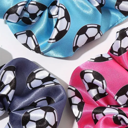 8 Cintas Elásticas Para El Pelo De La Serie Soccer Series Pa