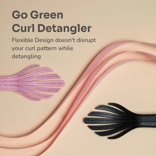 Cepillo Para El Cabello Wet Brush Go Green Curl Detangler Ne