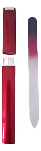 Lima De Uñas Debby Rose Acrílico Cristal 240/320 Recta