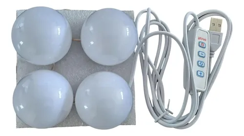 Luces De Espejo De Tocador Simples Montadas En La Pared Para
