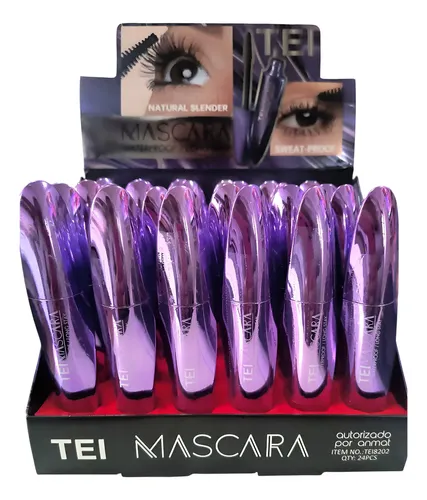 Máscara De Pestañas Tei Long Stay Waterproof Empaque Violeta
