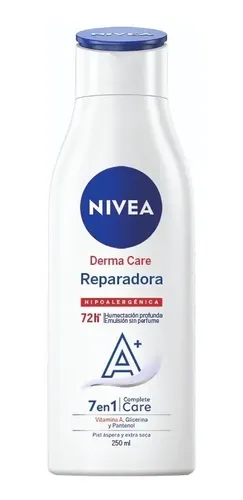 Crema Corporal Nivea Derma Care 7 En 1 Piel Extra Seca 250ml Neutra