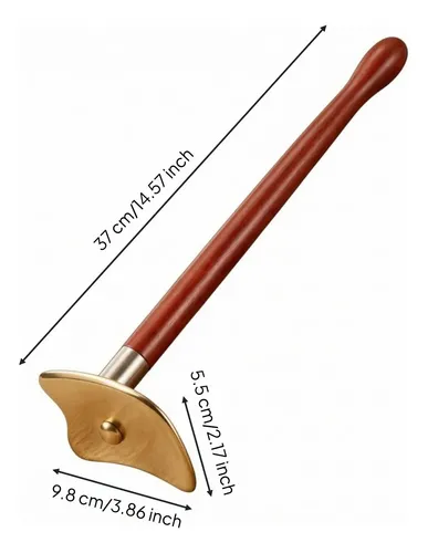Herramienta  Gua Sha Metálico | Diseño Para