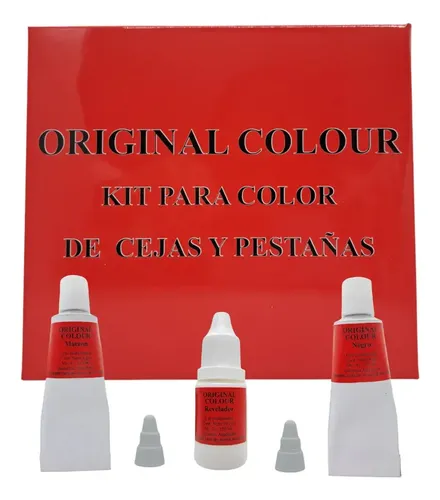 Kit Lash Para Tinte De Cejas Y Pestañas Original Colour