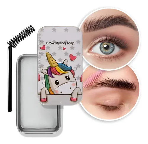 Cera Gel Jabón Para Cejas Laminadas Con Cepillo Peine