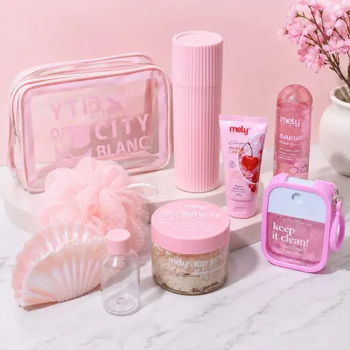Kit X 9 Neceser Tonico Crema Esponja Gel Skincare Body Butte