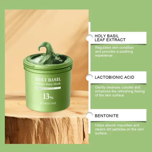 Mascarilla Facial En Espuma, Limpia En Profundidad, Hidrata,