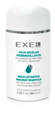 Agua Micelar Desmaquillante Humectante 5 En 1 Exel 160 Ml