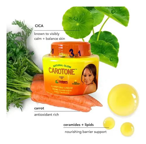 Crema Aclaradora Facial Carotone Natural Glow 135ml Neutra