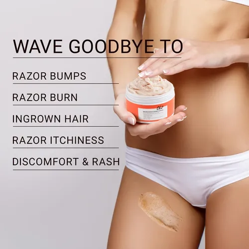 Bikini Area Exfoliator, Exfoliating Scrub For Bikini Area,