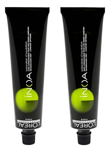 Kit Tintura Loreal Inoa X 2 Unidades Sin Amoniaco Coloración