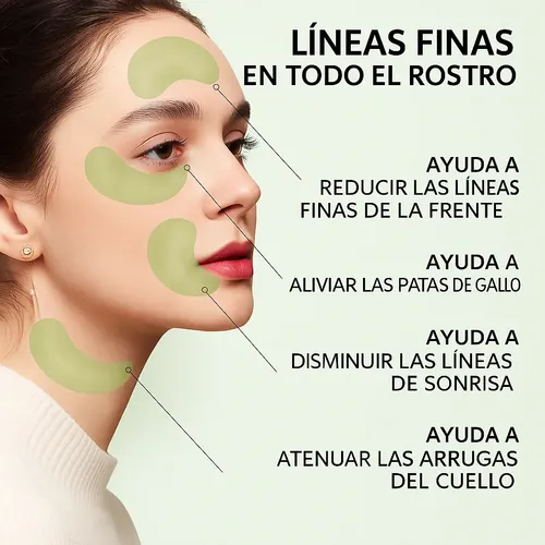 Parches Para Ojeras Lanbena Aloe Vera Hydra-gel 60u